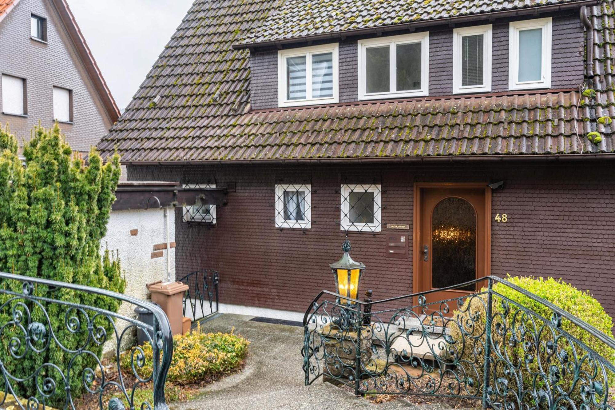 Ferienhaus Burghalde Mit Sauna アルピルスバッハ エクステリア 写真