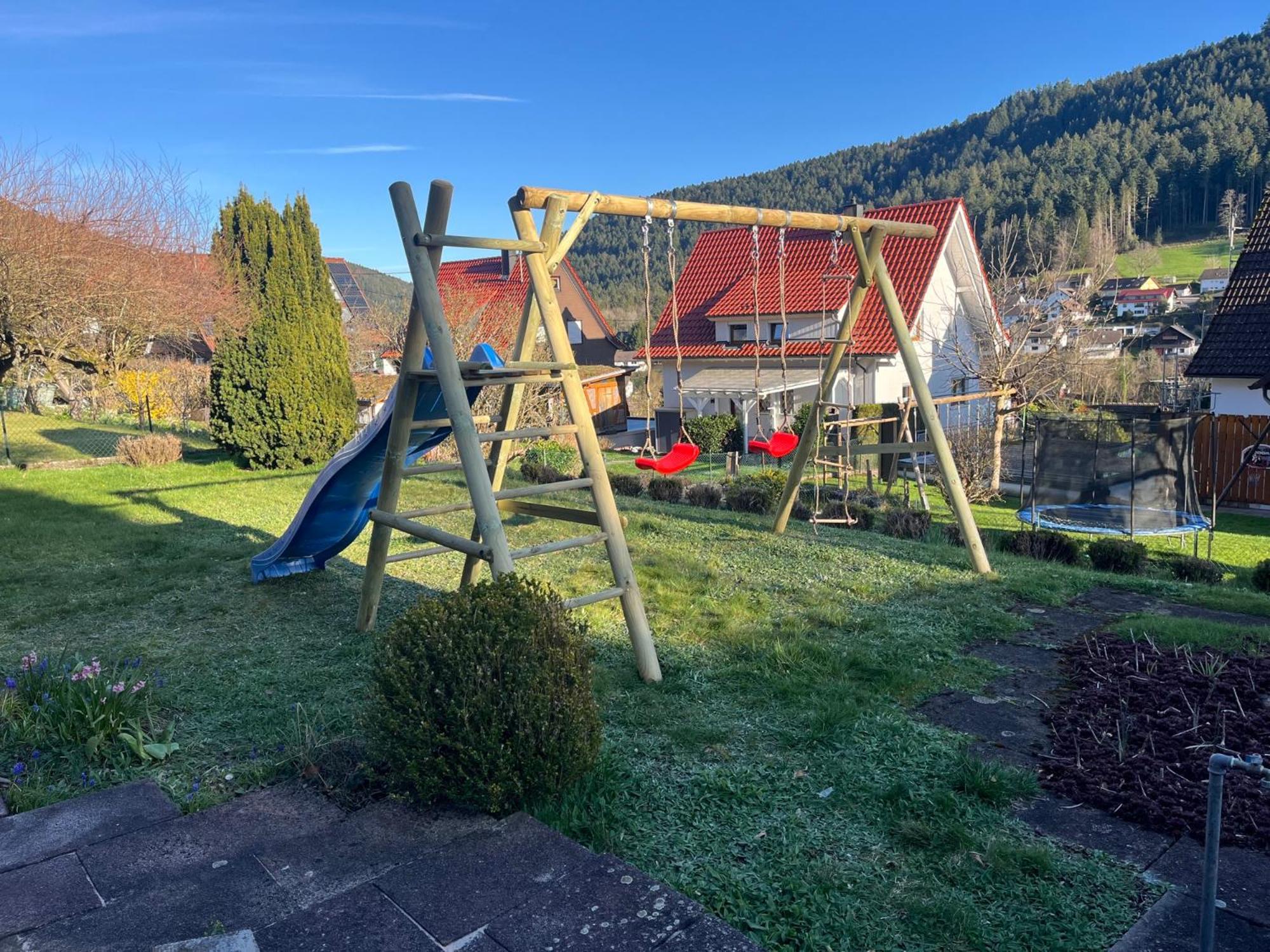 Ferienhaus Burghalde Mit Sauna アルピルスバッハ エクステリア 写真